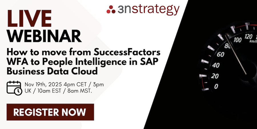How to move from SuccessFactors WFA to People Intelligence in SAP Business Data Cloud