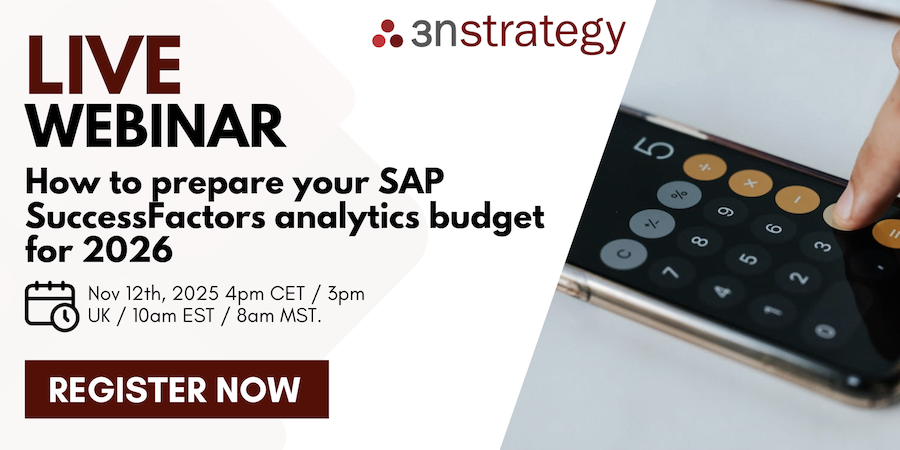 Prepare SAP Analytics budget