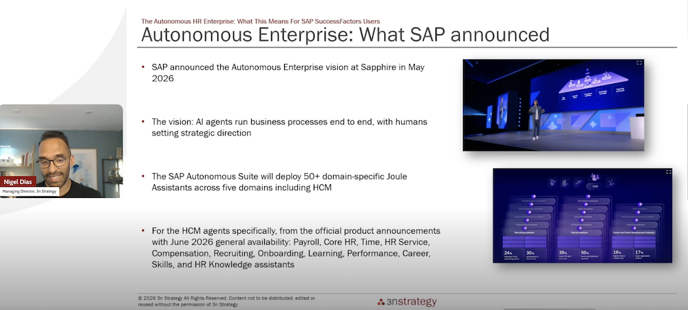 The Autonomous HR Enterprise: Why SAP's Biggest AI Announcement Isn't Really About AI